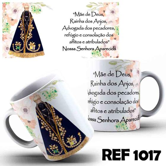 Imagem de caneca personalisada nossa senhora aparecida