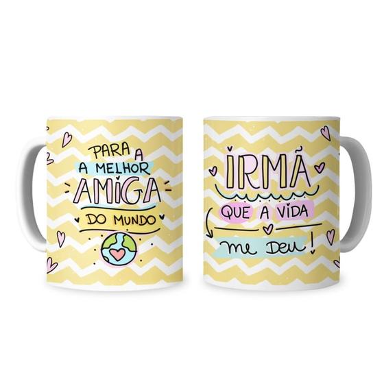 Imagem de Caneca Personalizada Amizade Presente Lembrança Amiga