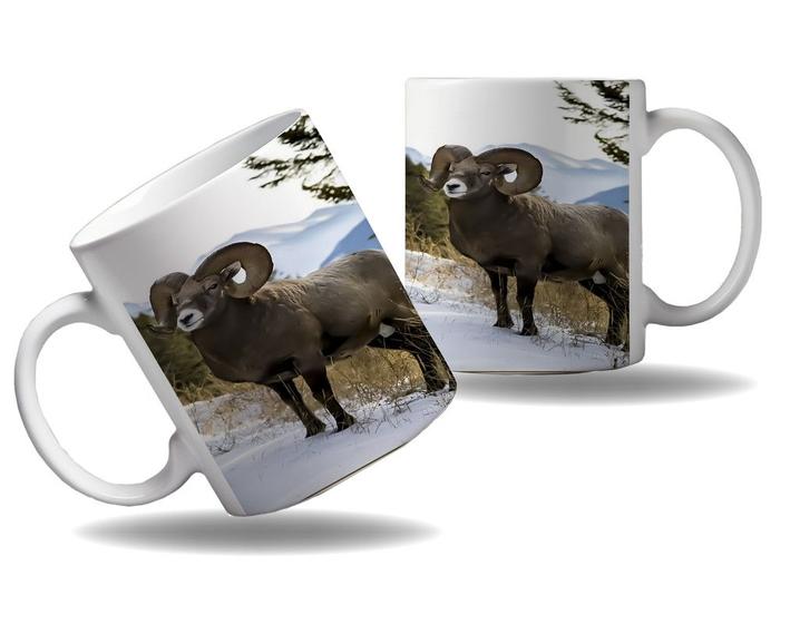 Imagem de Caneca Personalizada Animal Bode Natureza Montanhas Cabra  2