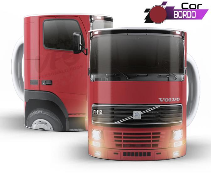 Imagem de Caneca Personalizada Caminhao Volvo Fh12