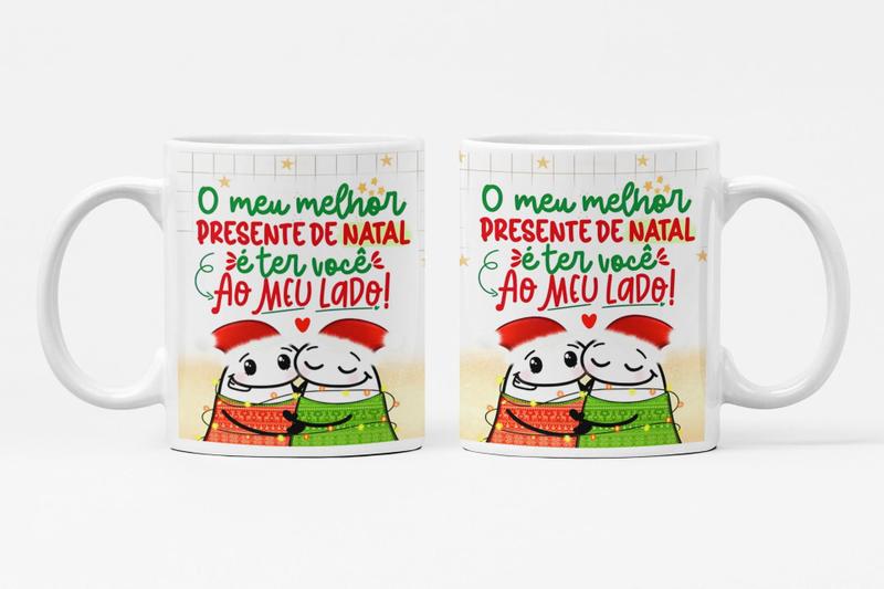 Imagem de Caneca Personalizada de Natal Flork Meme Bento Frases 325ml