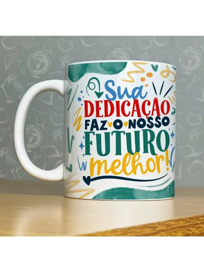 Imagem de Caneca personalizada de porcelana - Tema: Dia dos professores - 325ML  Modelo: 47