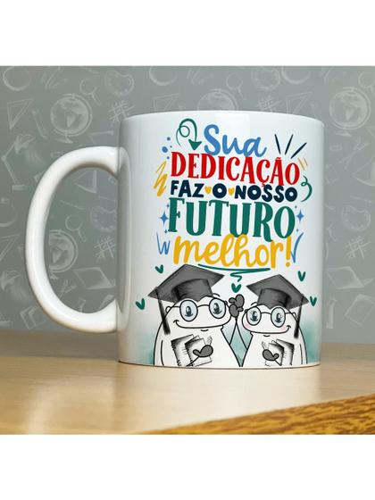 Imagem de Caneca personalizada de porcelana - Tema: Dia dos professores - 325ML  Modelo: 48