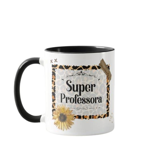 Imagem de Caneca Personalizada Feminina Presente Super Professora