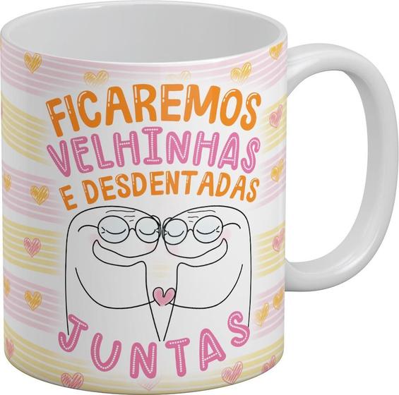 Imagem de Caneca Personalizada Flork Engraçada Presente Amigas Humor