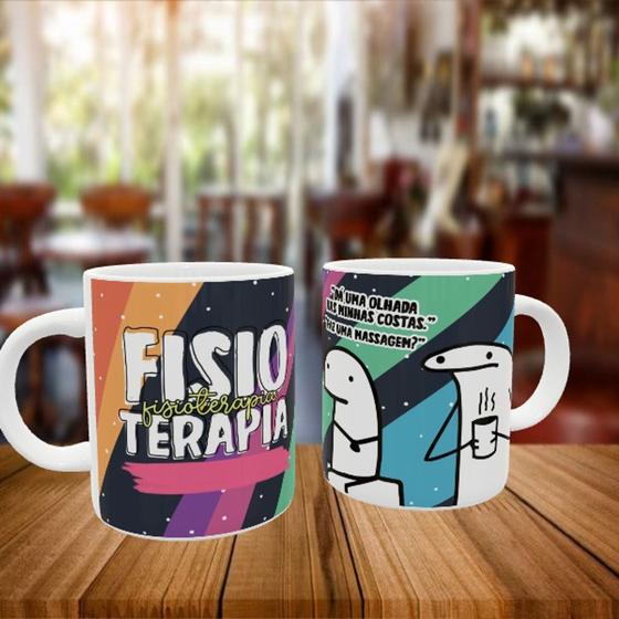 Imagem de Caneca Personalizada Flork Profissão Fisioterapia