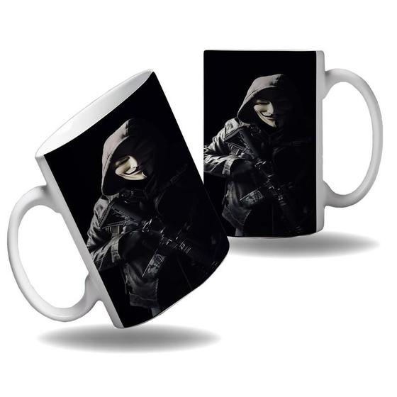 Imagem de Caneca Personalizada Hack Anonymous TI 4