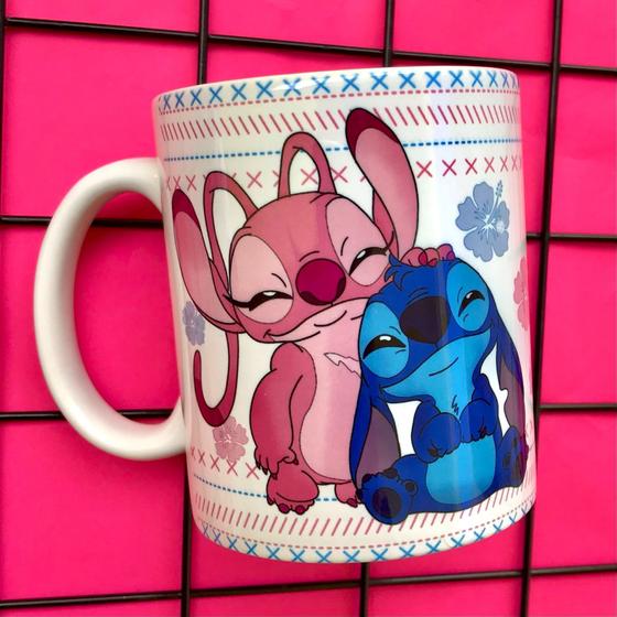 Imagem de Caneca Personalizada Lilo e Stitch Amor Para A Vida Toda