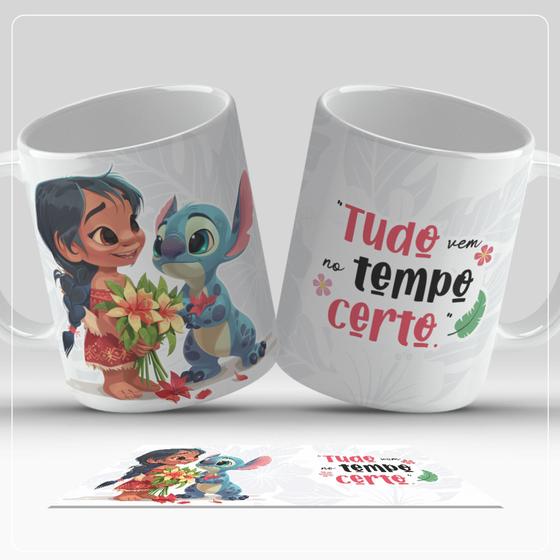 Imagem de Caneca Personalizada  Lilo Stitch - Com  Frase