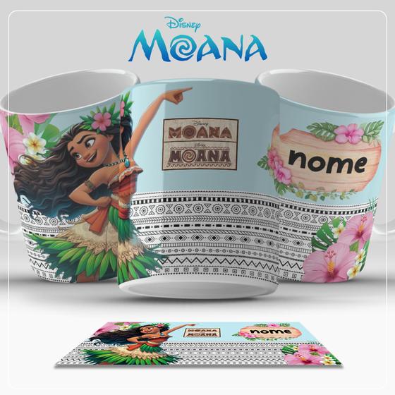 Imagem de Caneca Personalizada Moana com nome