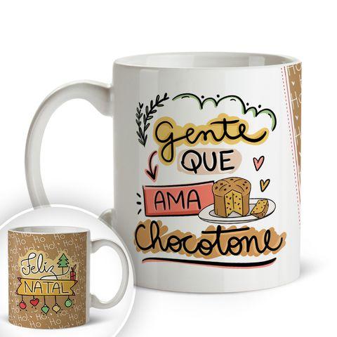 Imagem de Caneca Personalizada Natal GENTE QUE AMA CHOCOTONE