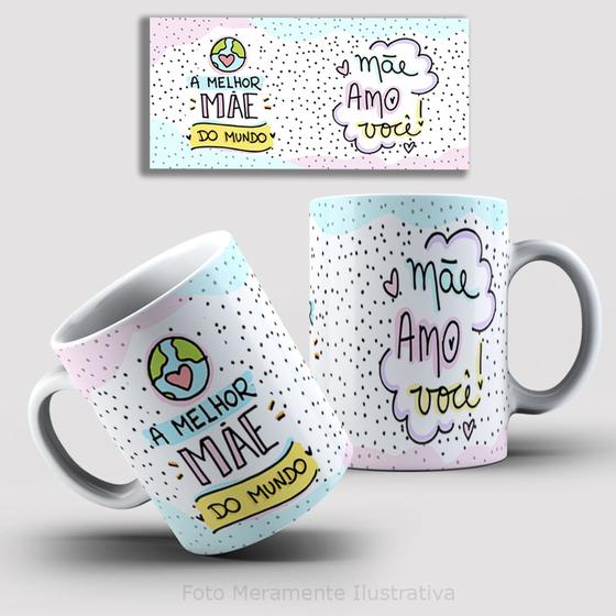 Imagem de Caneca Personalizada Porcelana Dia das Mães - Caneca da mamãe - Mimo para Mãe