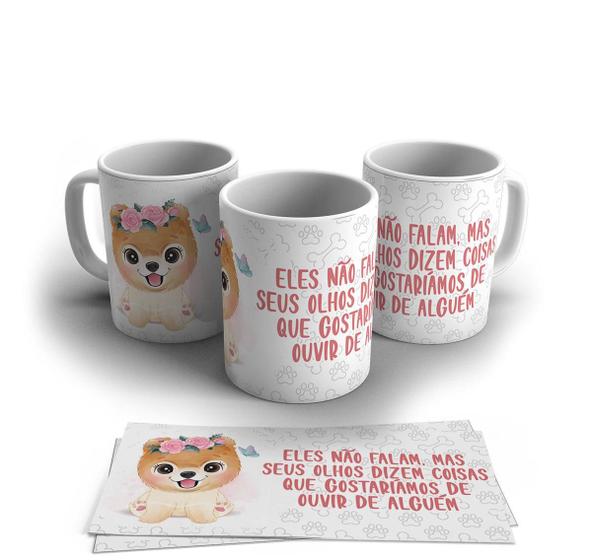 Imagem de Caneca Personalizada Porcelana Pet Cachorro 325ml