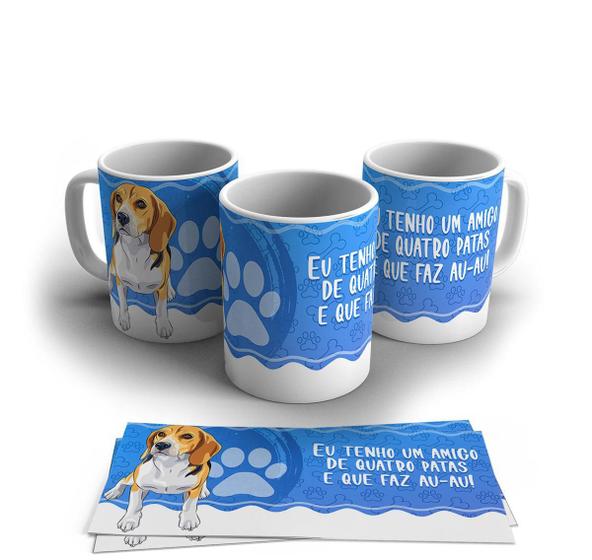 Imagem de Caneca Personalizada Porcelana Pet Cachorro 325ml