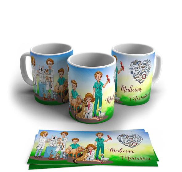 Imagem de Caneca Personalizada Porcelana Profissão Enfermeiro 325ml