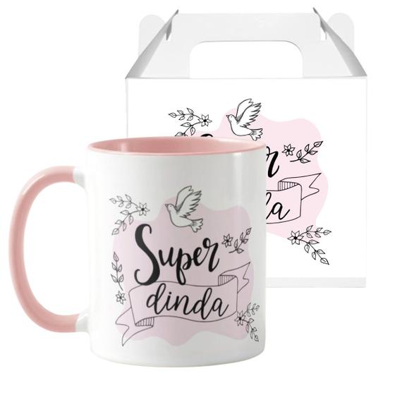 Imagem de Caneca Personalizada Presente Criativo Madrinha Super Dinda