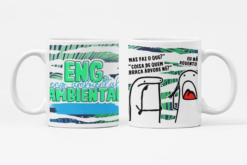 Imagem de Caneca Personalizada Profissão Engenharia Ambiental