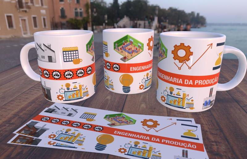 Imagem de Caneca Personalizada Profissões Engenharia da Produção 543