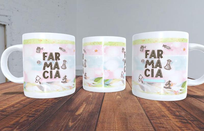 Imagem de Caneca Personalizada Profissões Farmácia 667 