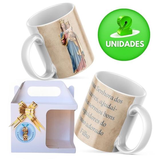 Imagem de Caneca Personalizada Religiosa- N Sra dos Prazeres M1 2 unid