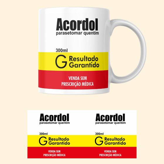 Imagem de Caneca Personalizada Rótulo  Engaçados Irônicos