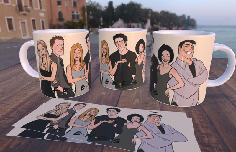 Imagem de Caneca Personalizada Séries Friends 576