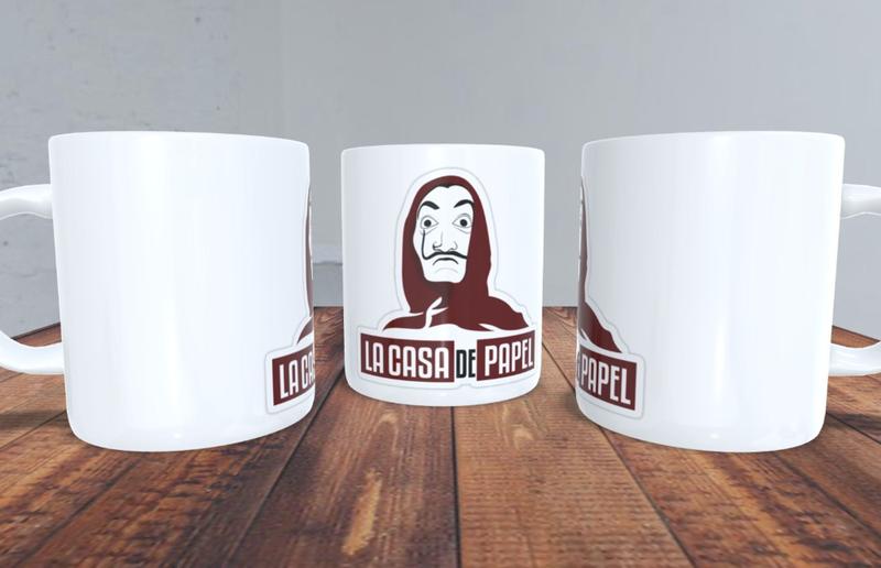 Imagem de Caneca Personalizada Séries La Casa de Papel 724 - Guria Criativa