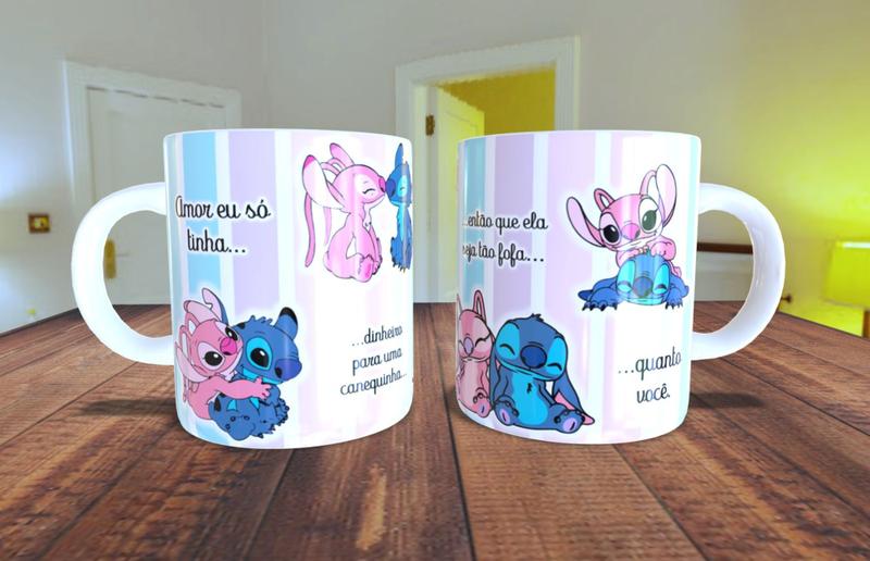 Imagem de Caneca Personalizada Stitch 855  Menor Frete