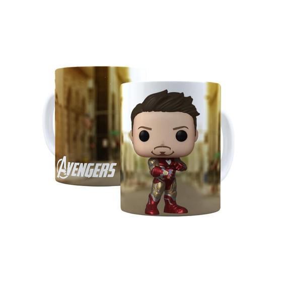 Imagem de Caneca Personalizada Vingadores Homem De Ferro Funko 04539