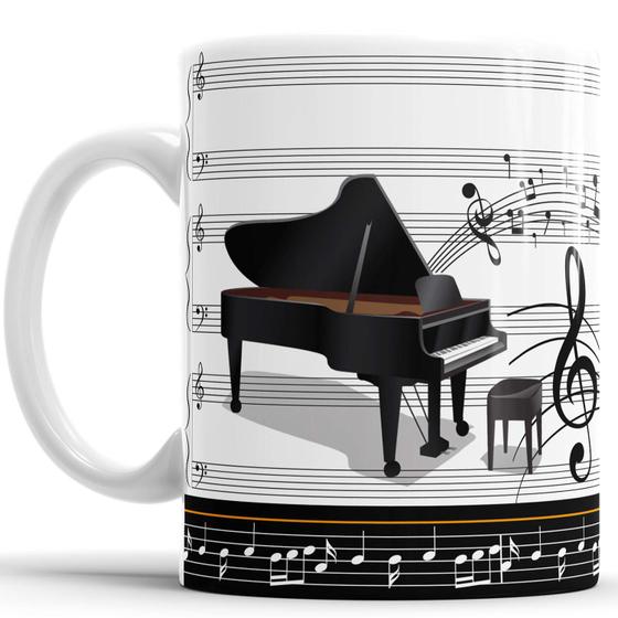 Imagem de Caneca Piano Pianista Música