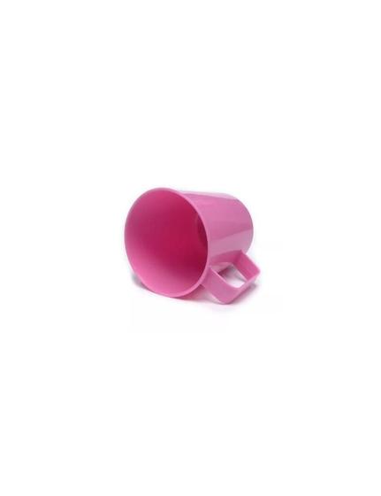 Imagem de Caneca Plástica Merenda Escolar Rosa 300 ML - 50 Pçs 