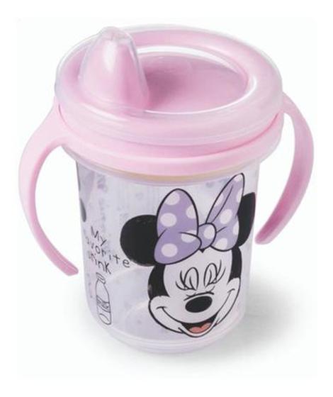 Imagem de Caneca Plastico Trio Personalizado Infantil Com Alça Minnie - Plasutil