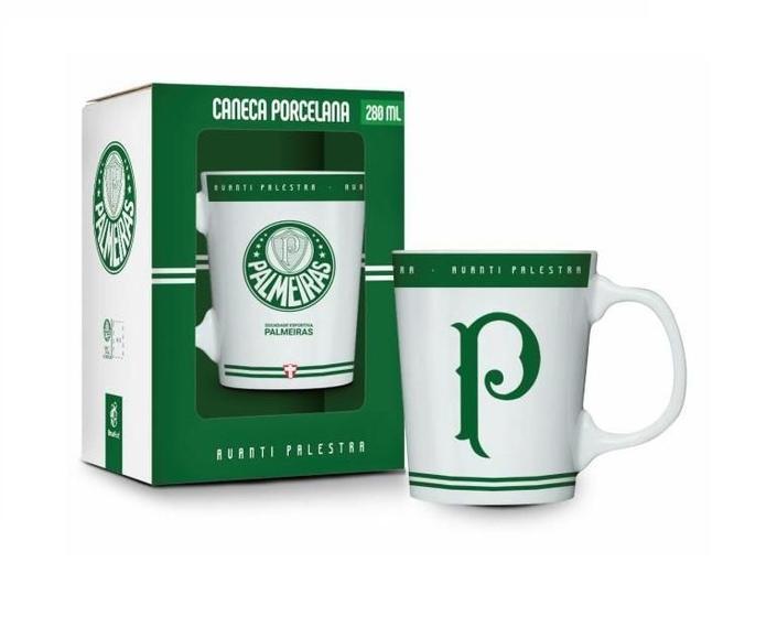 Imagem de Caneca Porcela Café Palmeiras Palestra 280Ml Licenciada