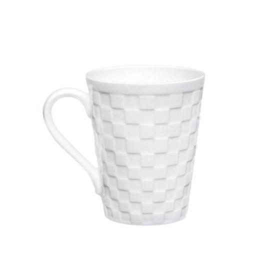 Imagem de Caneca porcelana alto relevo kirks 340ml texturizada - Clink