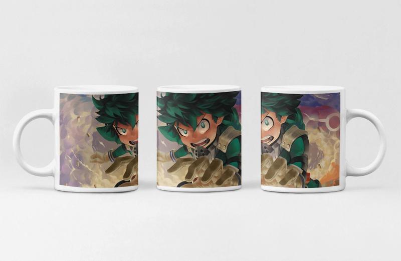 Imagem de Caneca Porcelana Anime My Hero Academia Personalizada 325ml