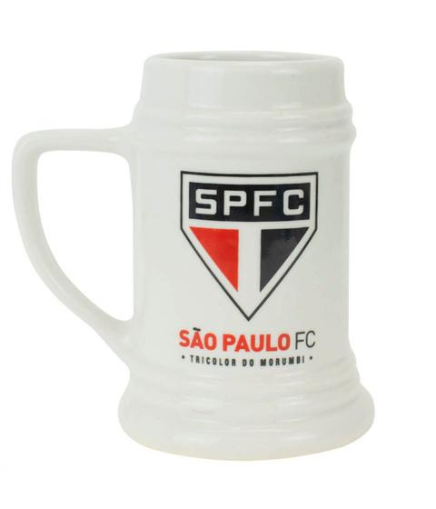 Imagem de Caneca Porcelana Branca 500ml São Paulo SPFC