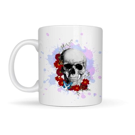 Imagem de Caneca Porcelana -   Caveira l