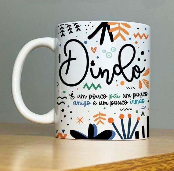 Imagem de Caneca Porcelana Dindo