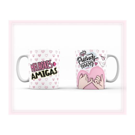 Imagem de Caneca Porcelana Divertida Amizade Melhores Amigas 2