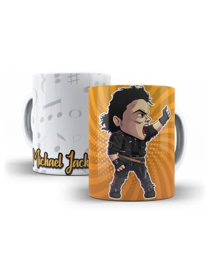 Imagem de Caneca Porcelana Divertida Hits Da Música Michael Jackson 3