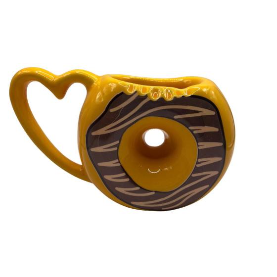 Imagem de Caneca Porcelana Premium Donuts Chocolate 200ml