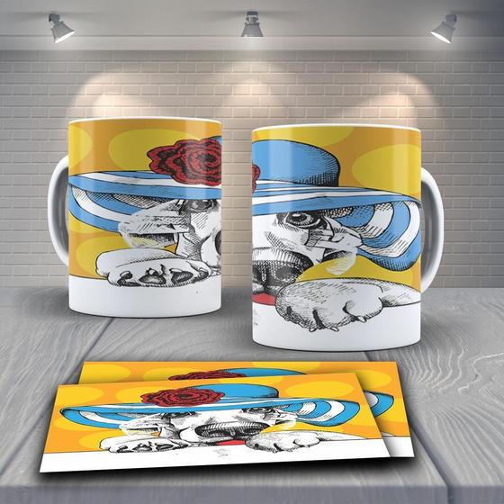 Imagem de Caneca Porcelana Presente 325Ml Tema Cachorro Modelo 1