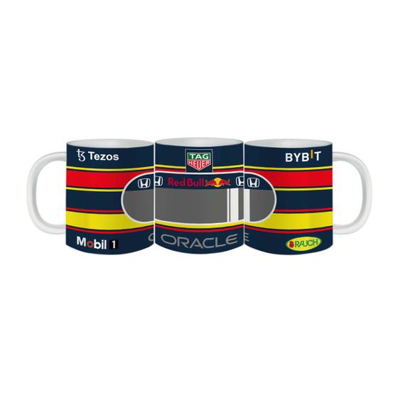 Imagem de Caneca Porcelana RedBull Honda Racing Team F1 325ml Premium