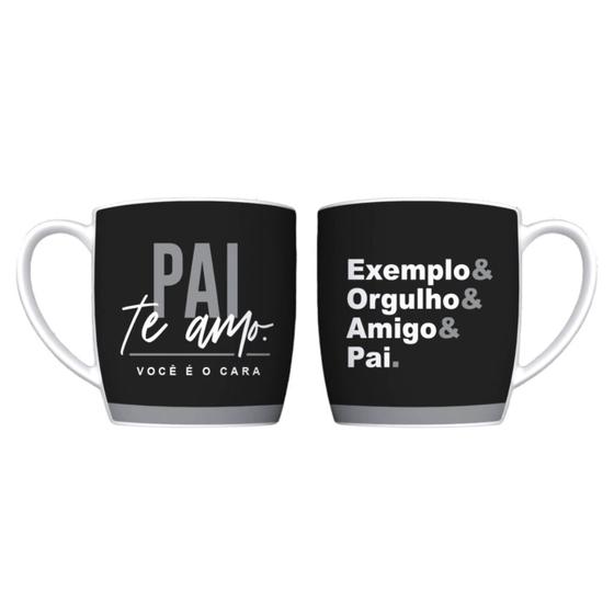 Imagem de Caneca Porcelana Urban 300ml Pai Amigo