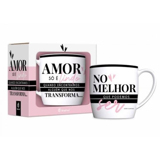 Imagem de Caneca porcelana urban 360ml - amor que nos transforma