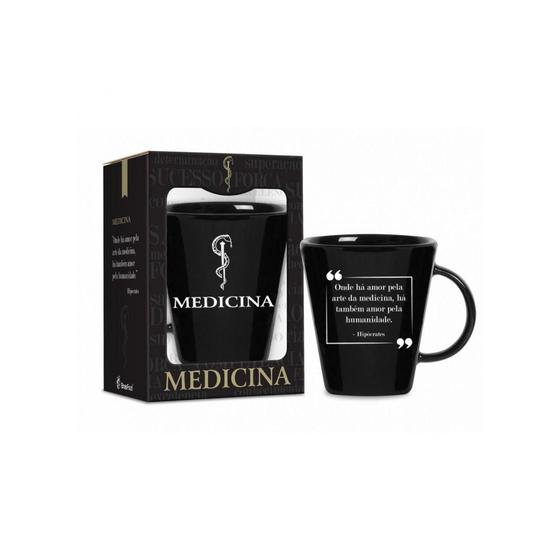 Caneca porcelana urban 360ml cursos - medicina Menor preço em Caneca porcelana urban 360ml cursos - medicina