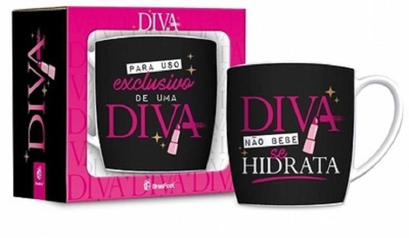 Imagem de Caneca Porcelana Urban 360Ml - Uso Exclusivo Diva Ref: 11593