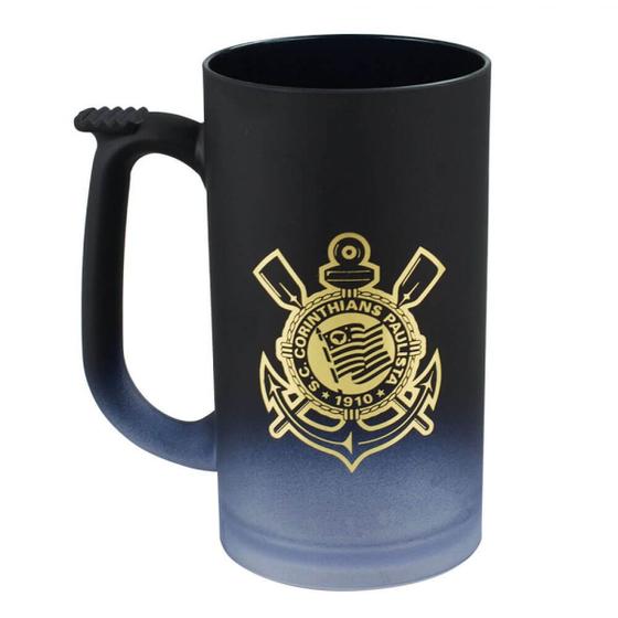 Imagem de Caneca Premium Chopp Degrade Fosco Presente 500- Corinthians