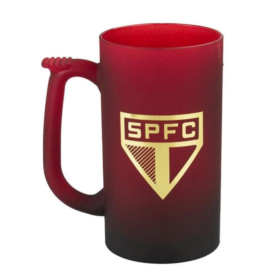 Imagem de Caneca Premium Chopp Degrade Fosco Presente 500Ml São Paulo