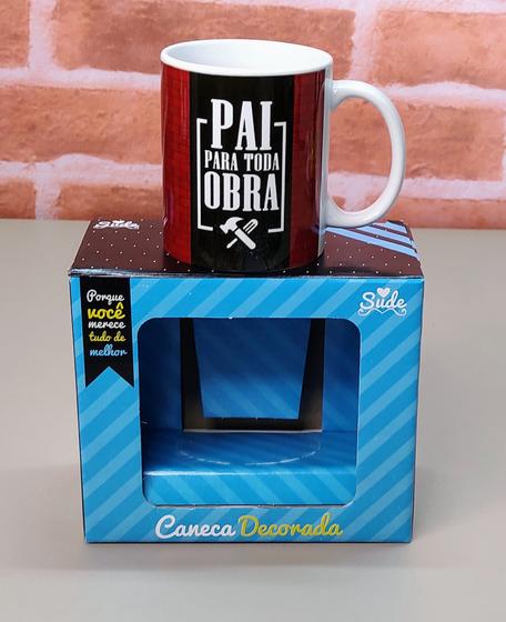 Imagem de Caneca Presente Dia Dos Pais Personalizada Porcelana 330ml